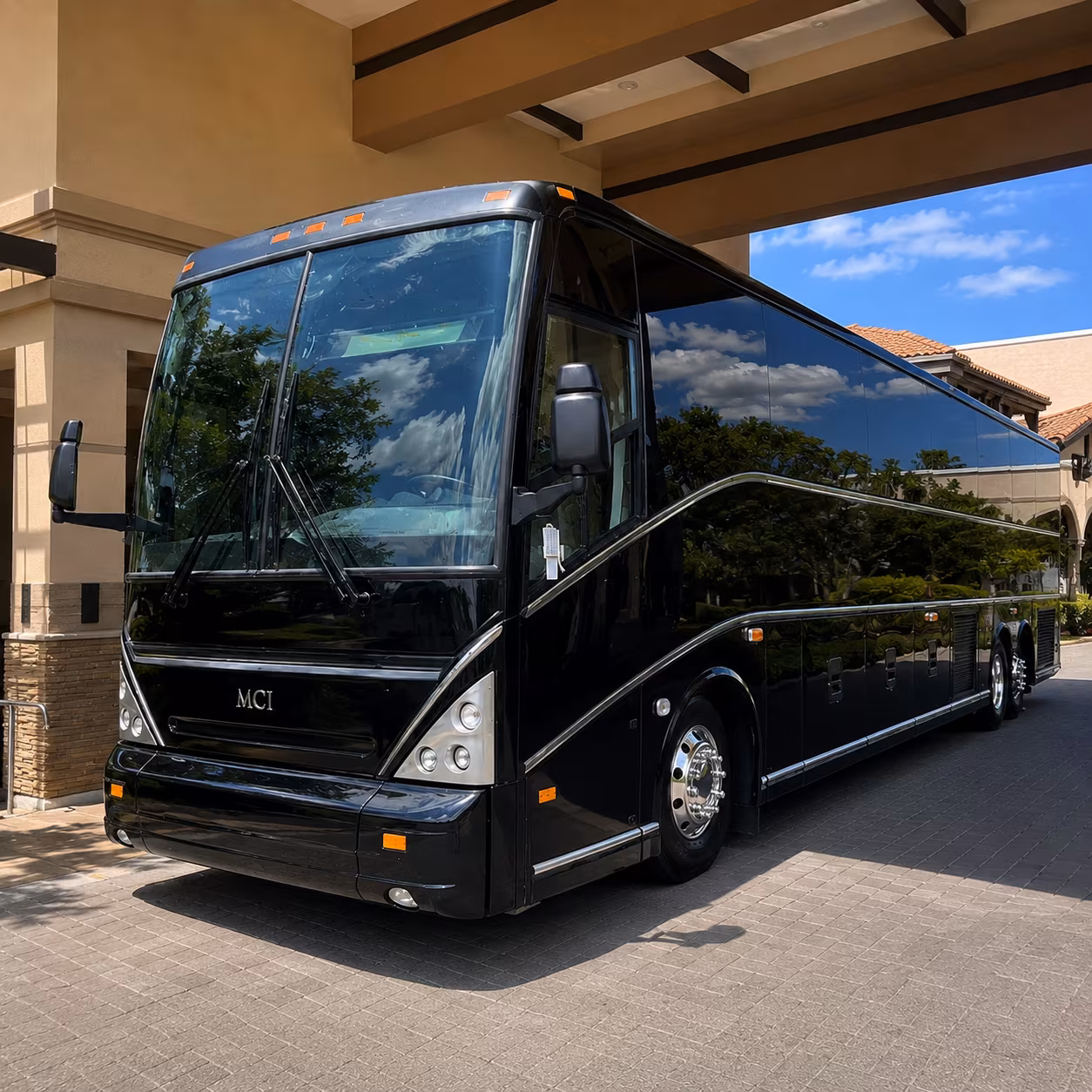 moving a group to lax or sfo a charter bus makes the long haul easy