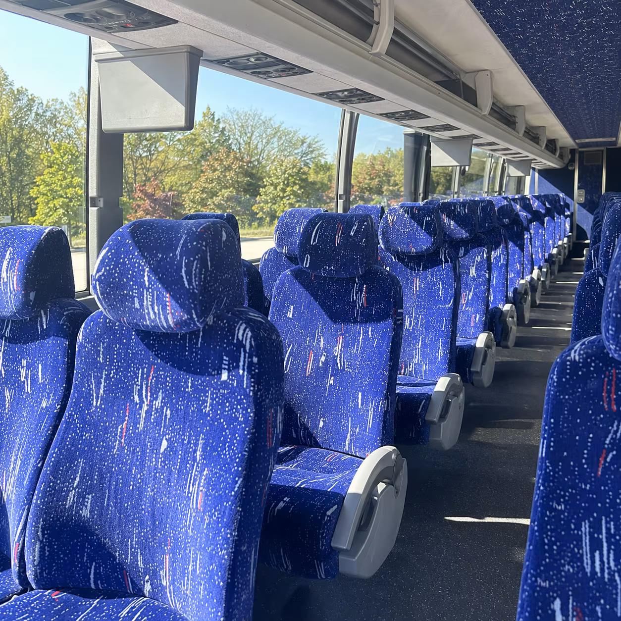 visalia bus rental service area
