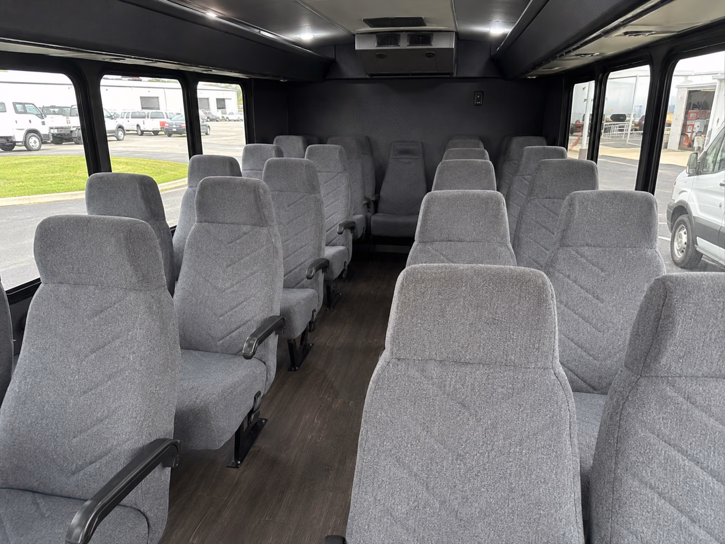visalia concert transportation onboard seating