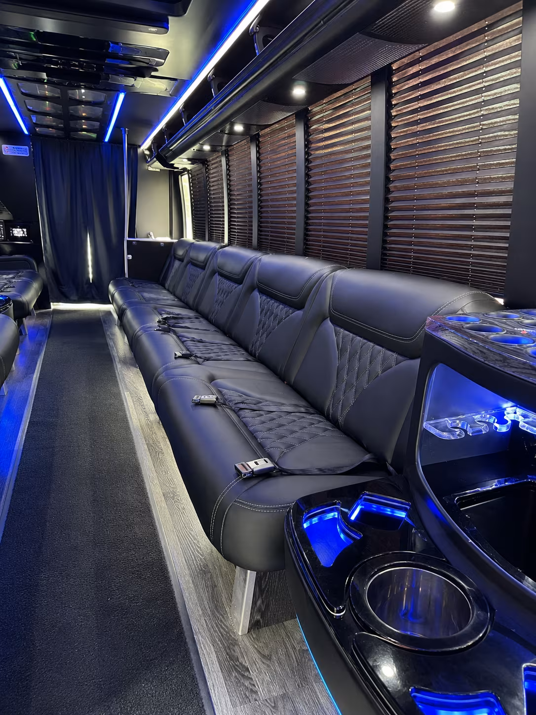 visalia new years eve party bus rental