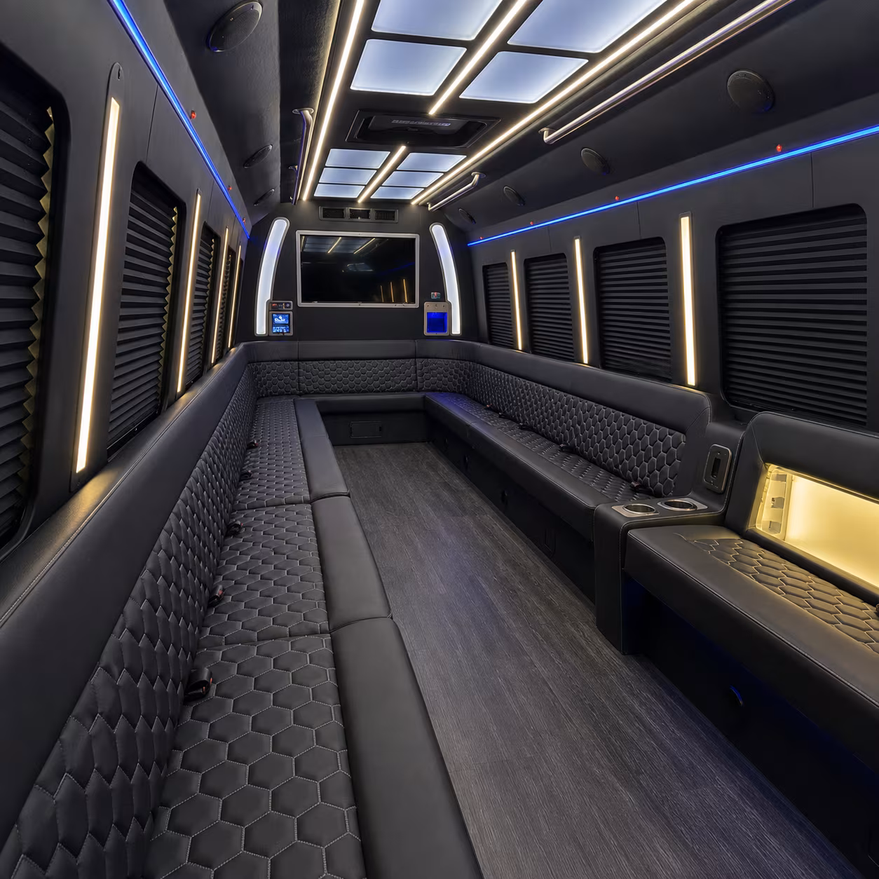 visalia night out party bus rental